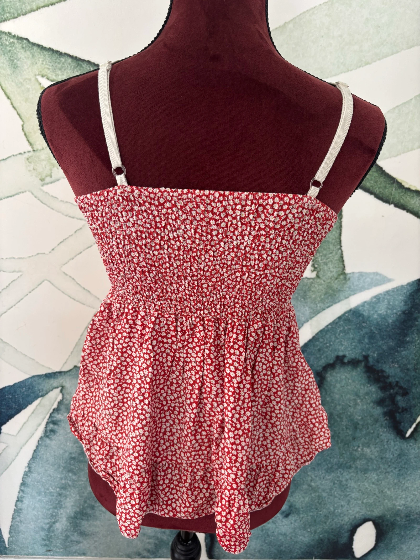 Camiseta de tirantes de verano para mujer con flores – photo 5